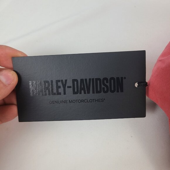 Harley Davison Motorcycles Hat Cap Women's  Wounded Warrior Project Salmon NWT - Picture 5 of 8